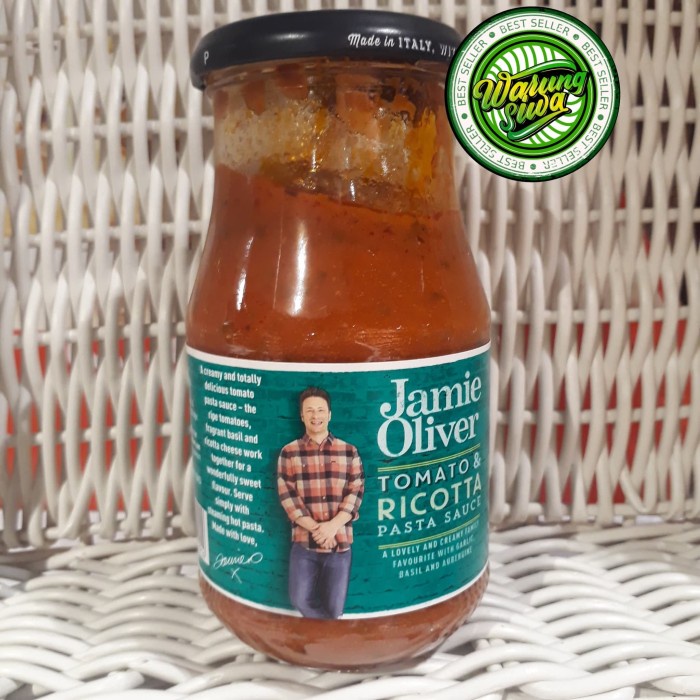 

Jamie oliver tomato & ricotta pasta sauce 400 gram