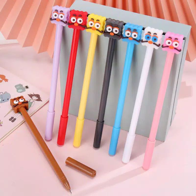 

Pulpen Boxy Karakter / Pena Gel Karakter Sponge Bob