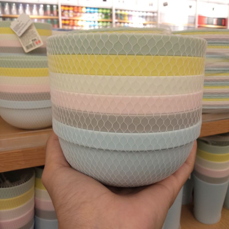 colorful eco-friendly bowl 6 pack