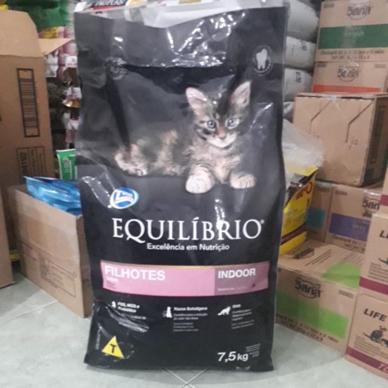Equilibrio kitten 7.5kg makanan anak kucing murah