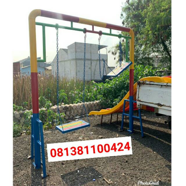 Ayunan taman ayunan anak bisa untuk dewasa ayunan rantai besi anti karat galvanis free ongkir jkt