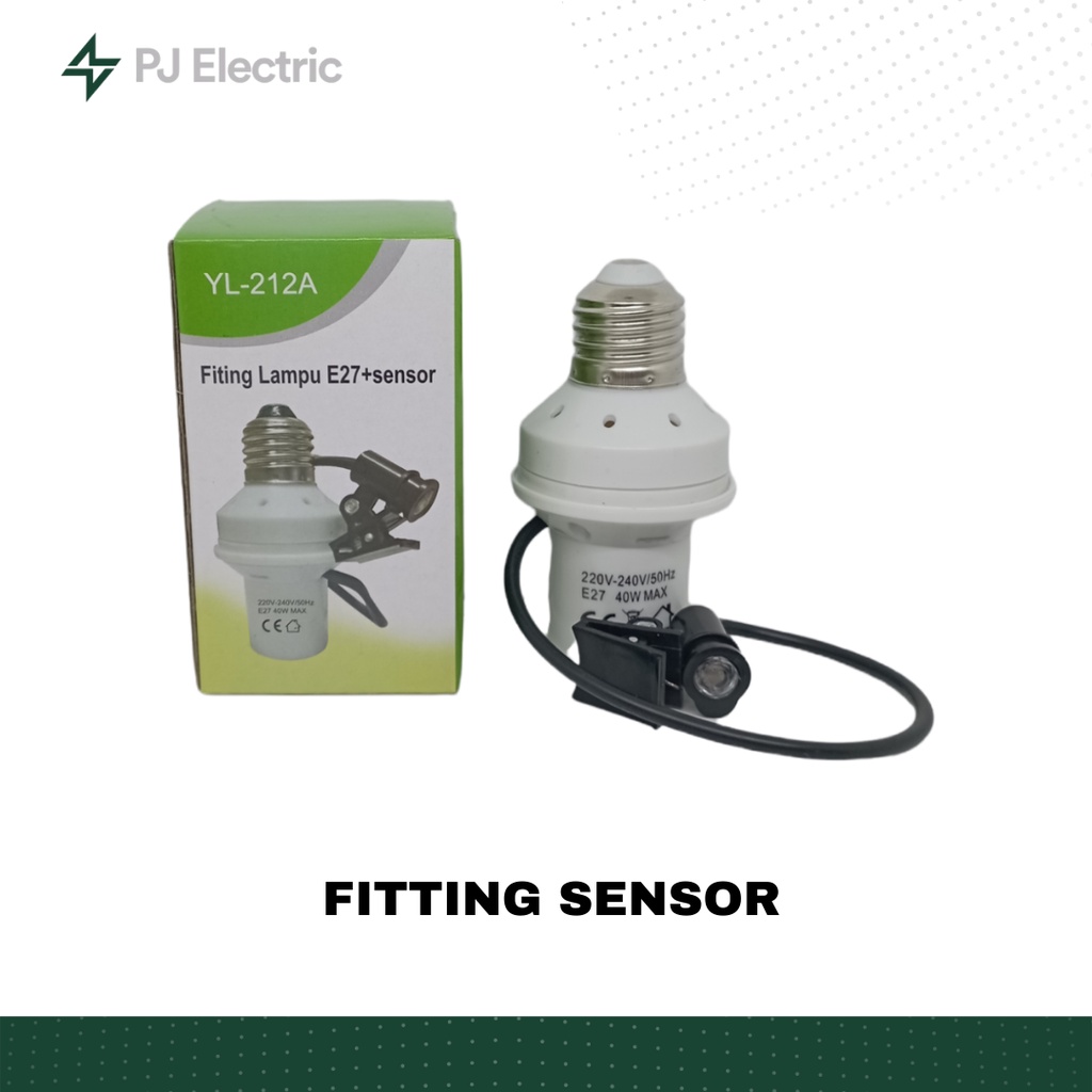 FITTING SENSOR - FITTING LAMPU SENSOR CAHAYA - FITTING OTOMATIS