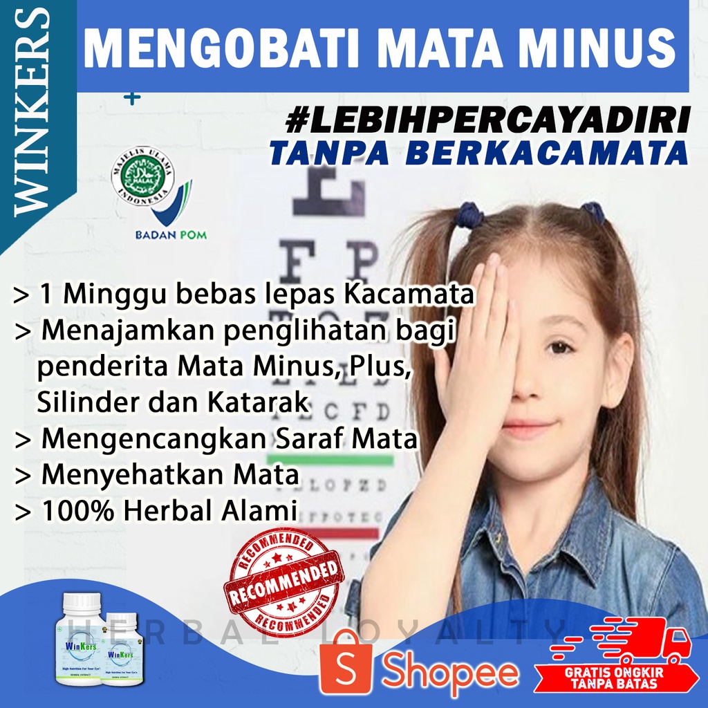 Winkers Obat Mata Minus Obat Mata Buram Plus Silinder Katarak Paling Ampuh