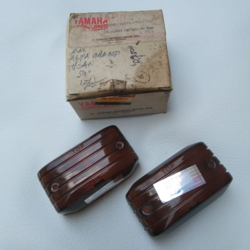 Mika Lampu Sein Depan Yamaha Champ Original Baru