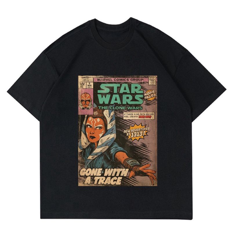 KAOS VINTAGE STAR WARS | T-SHIRT COMIC STARWARS VINTAGE | KAOS BAJU STARWARS H&M