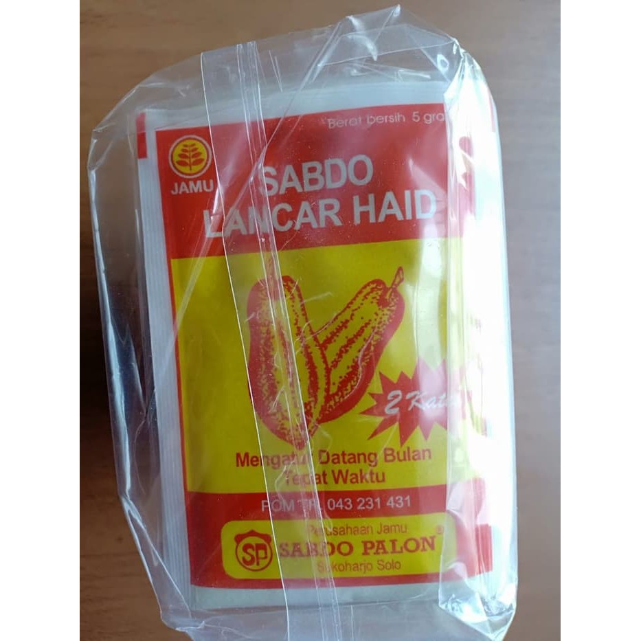 

Jamu Herbal Serbuk Sabdo Lancar Haid 2 Kates 1 pack 10 sachet MMM734