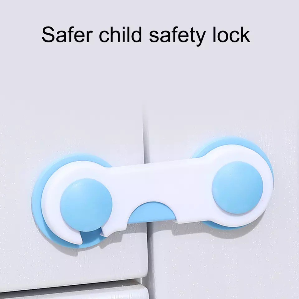 PO88 Kunci Pengaman Pintu Laci Lemari Pakaian Kulkas Baby Safety Lock