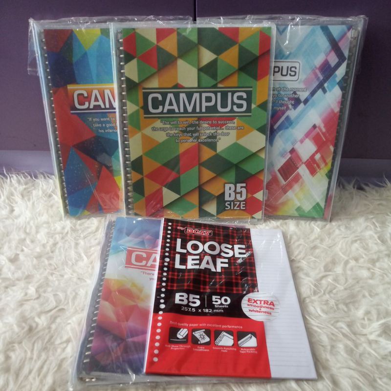 

Binder Campus Besar size B5