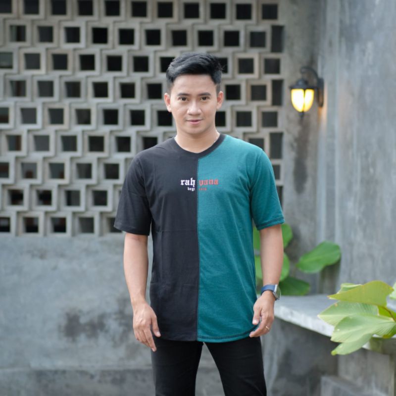 KAOS DISTRO PRIA / MOTIF KOMBINASI / RAHVANA ORIGINAL BRAND