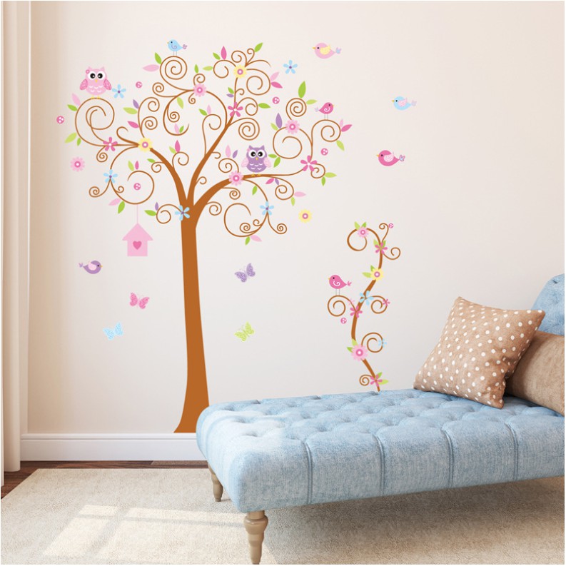 Dinding Stiker Transparan / Wall Sticker / (60x90cm x 2set) A02 TKM