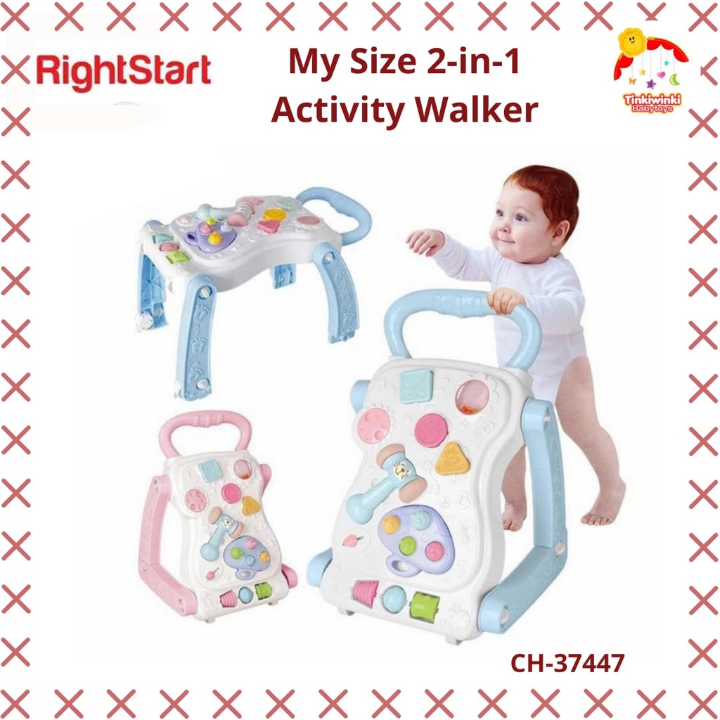 Right Start 37447 My Size 2 in 1 Activity Walker