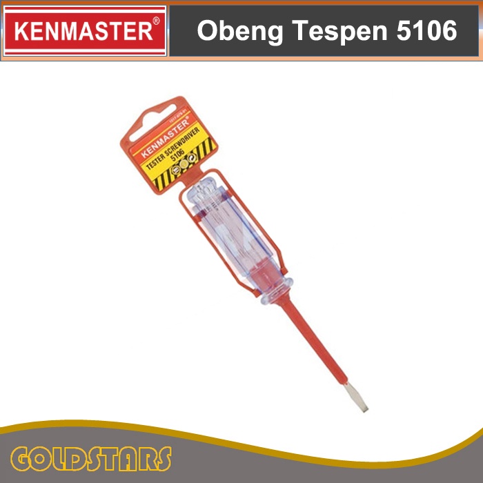 Obeng Tespen Kenmaster Obeng Serbaguna Tespen Listrik 5106