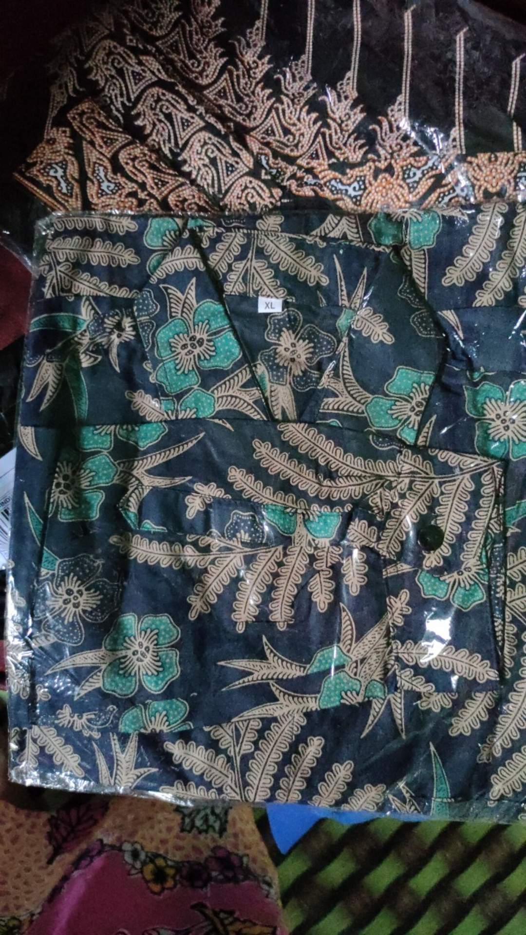 Belanja Dari Rumah | Baju Seragam Kemeja Batik Pria Lengan Panjang Gus Azmi Syubbanul Wathon Tulis