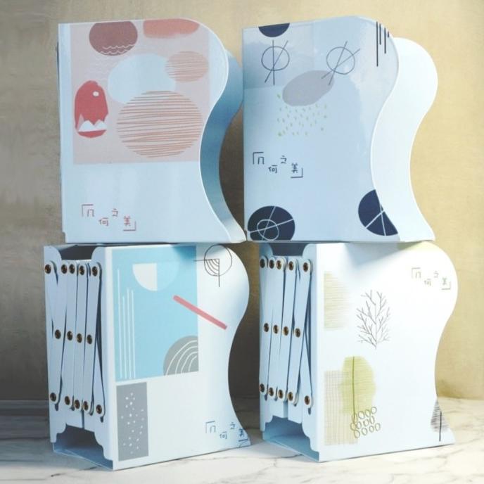 

Office & Stationery | Document Organizer | Rak Buku Sekat Majalah Atas Meja File Organizer Adjustable Bookend | Best Seller