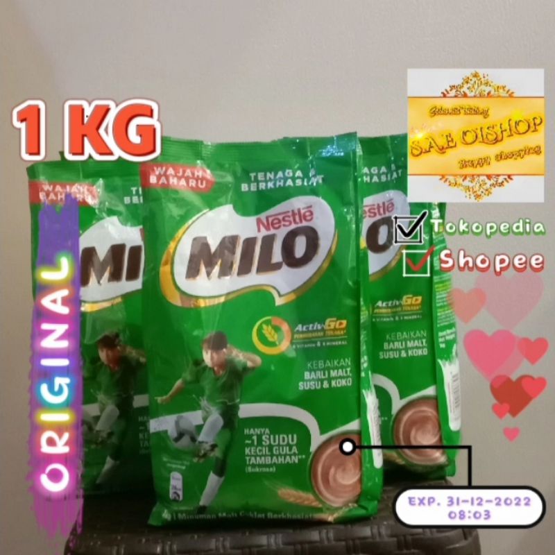 

MILO MALAYSIA 1 KG KEMASAN KERDUS