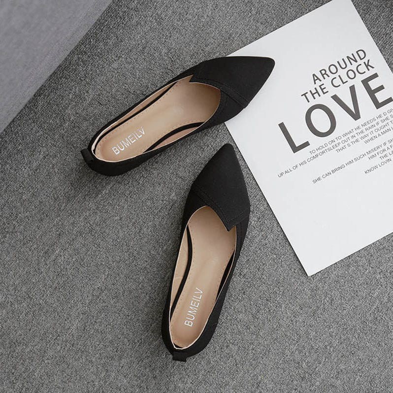 PROMO BIG SALE DAFF 64 FLATSHOES WANITA  LOVE AURA