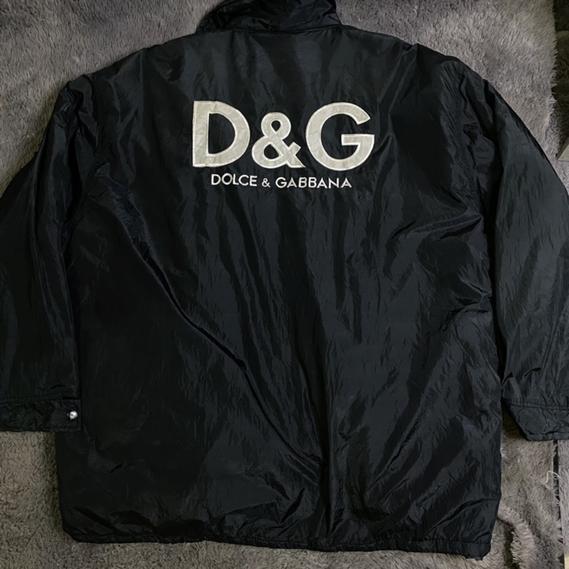 Dolce & Gabbana D&G spellout logo reversible jacket second / preloved / thrift