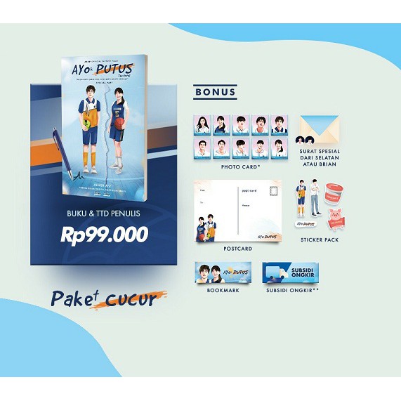 READY STOK  NOVEL " AYO PUTUS - Ananda Ryu