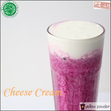 

SUPREME Cheese Cream 1Kg / Cheese Tea Cream 1Kg / Cheese Tea Foam / Bubuk Cheese Tea/ topping cheese