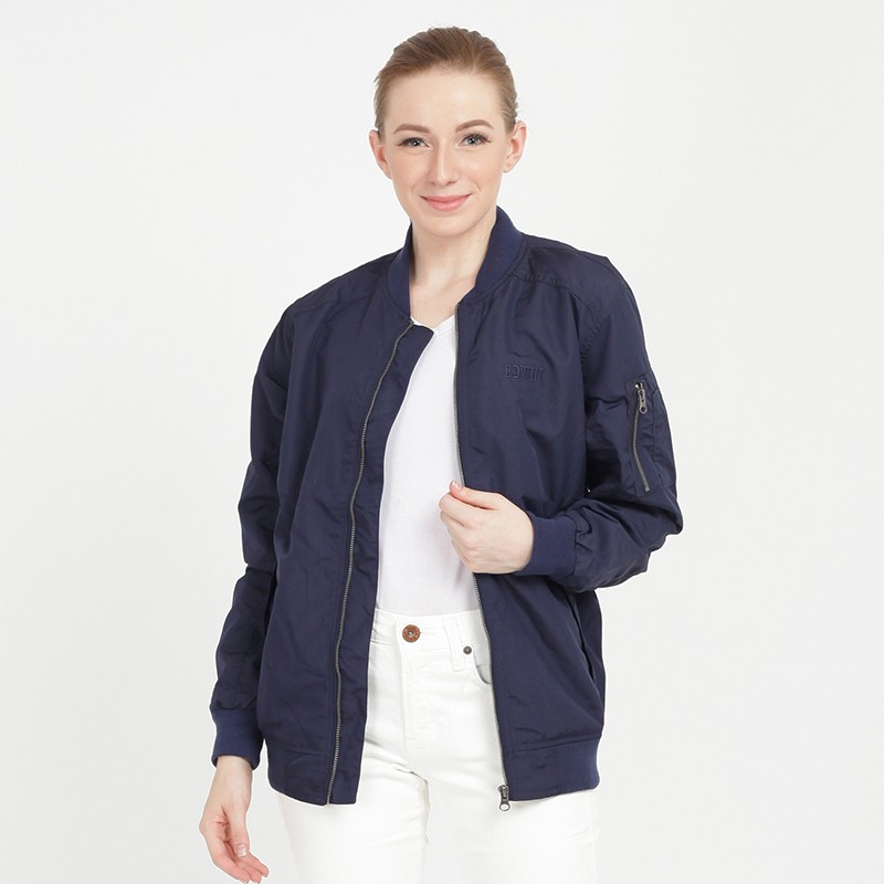 Edwin Jaket Bomber Unisex Rodeo Navy