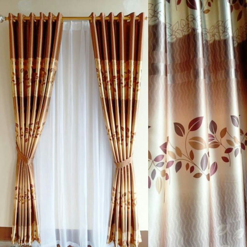 Gorden Jendela Blackout Motif Gorden Pintu Kamar Gorden Blackout Polos Import Gordeng Jendela Minima