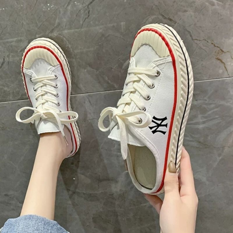 NF8090 - Sepatu Half Sneaker Fashion Wanita Import