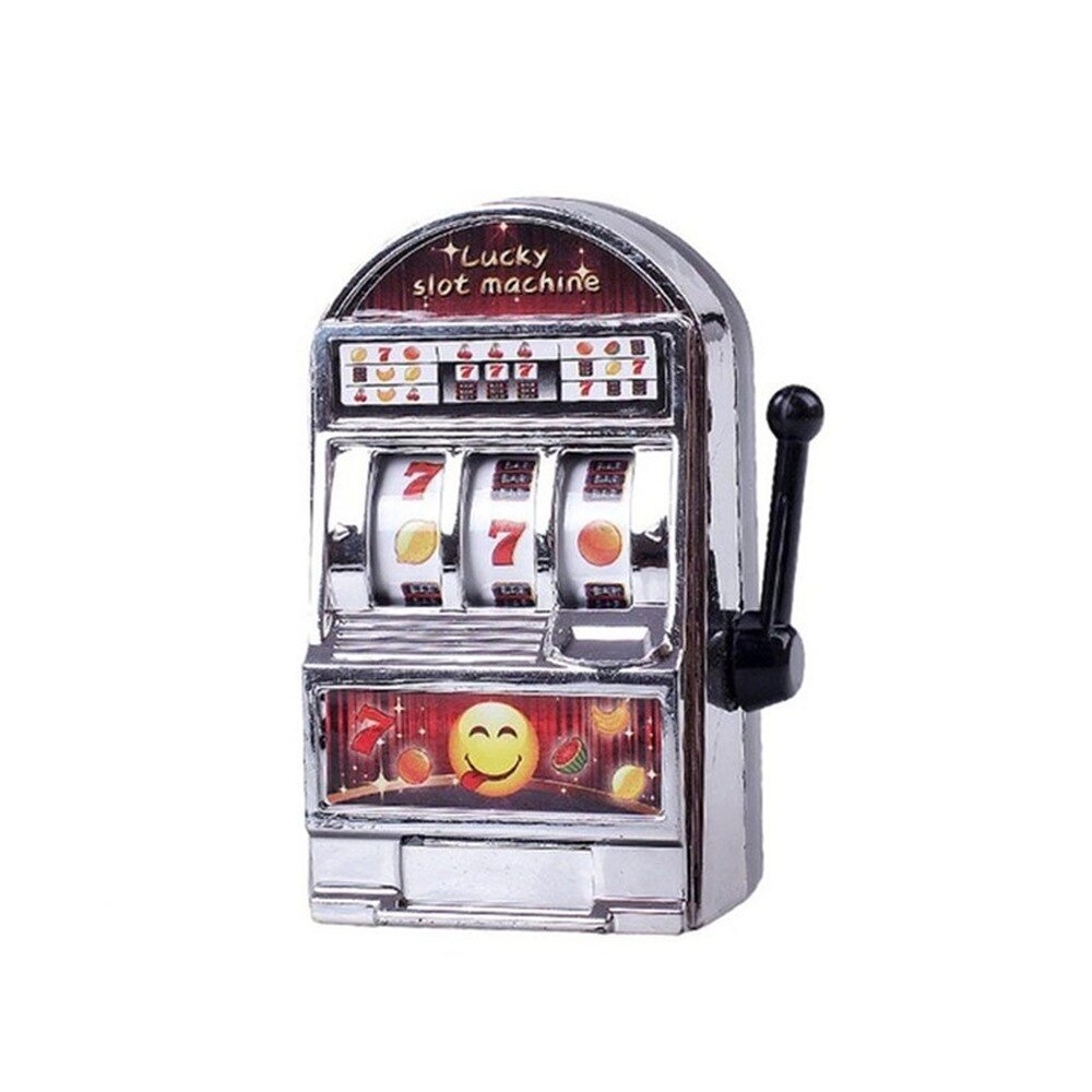 Mainan Anak Lucky Jackpot Mini Slot Machine Children Toy - Silver