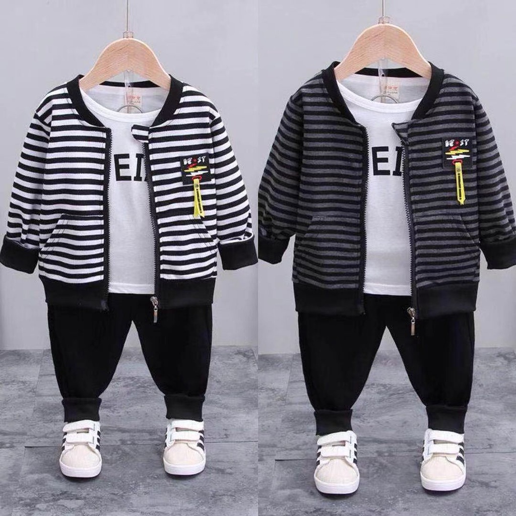 [3N1BI0001] SETELAN JACKET / JAKET  BAJU KAOS JAKET THREE IN ONE IMPORT BEST 5G