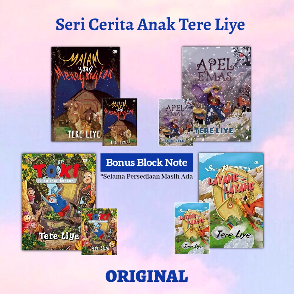 Novel Anak Tere Liye Apel Emas Malam Yang Menegangkan Toki Suku Penunggang Layang