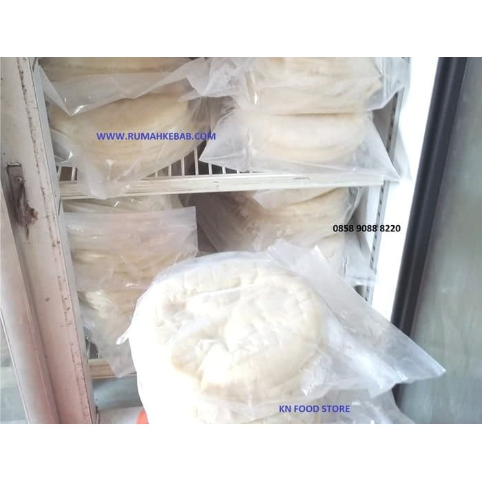 

Khusus Gojek Go Kilat 10 pack Roti Pizza Base / Pizza Dough isi 50 pcs