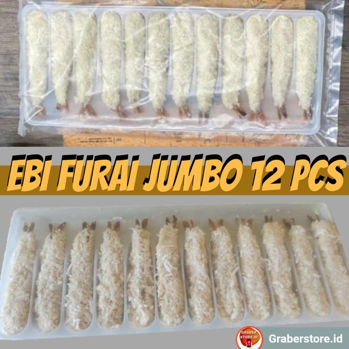 

ebifurai jumbo isi 12 pcs ebi furai frozen food TERLARIS TERPERCAYA ORIGINAL