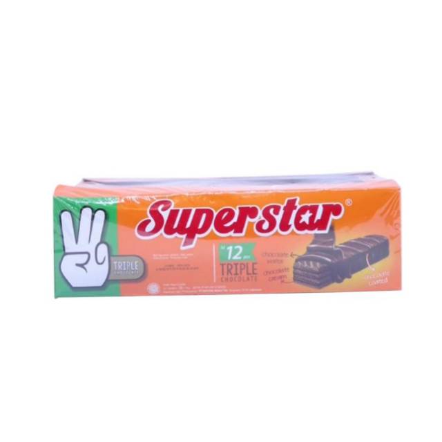 

SUPERSTAR Choco Wafer [18 g/ 12 pcs]