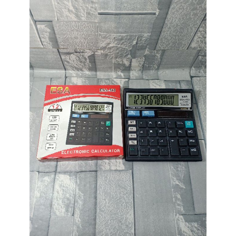 

Kalkulator ESA 215 plus 12 digit