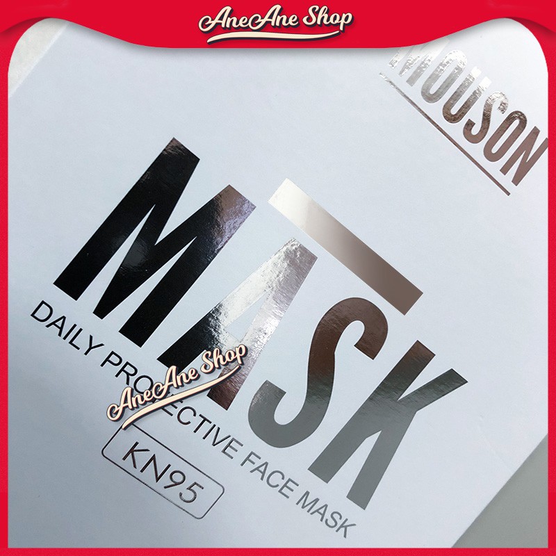 MASKER MOUSON KN95 PUTIH NON FILTER 5 PLY MASKER SEKALI PAKAI 5PLY NON MEDIS