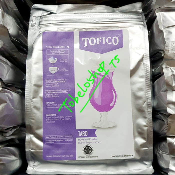 

b01n1nh Tofico Powder / Powder Tofico / Bubuk Tofico / Tofico Bubuk - Taro Ds201Fs