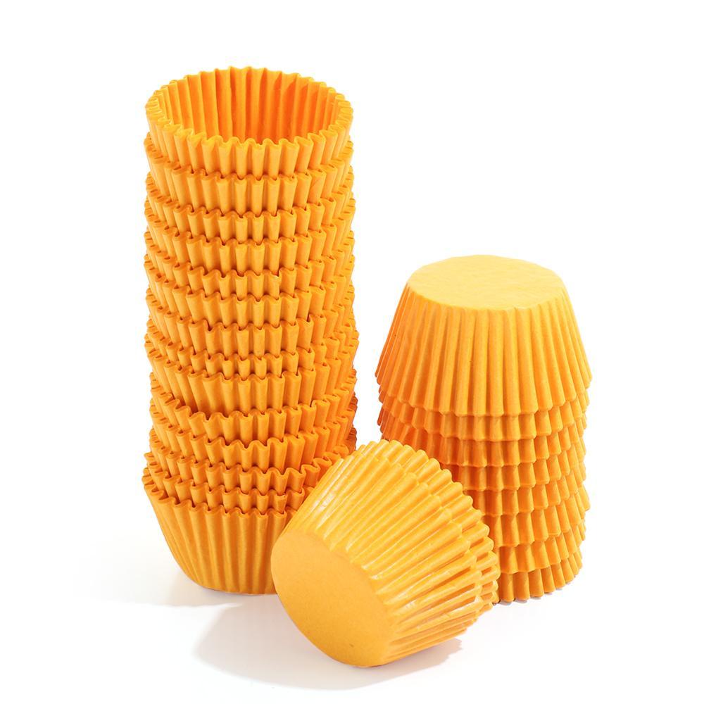 Chookyy 500/1000PCS Gelas Kertas Kue Home &amp; Kitchen Cake Liner Perlengkapan Pesta Baking Cup Cupcake Wrappers
