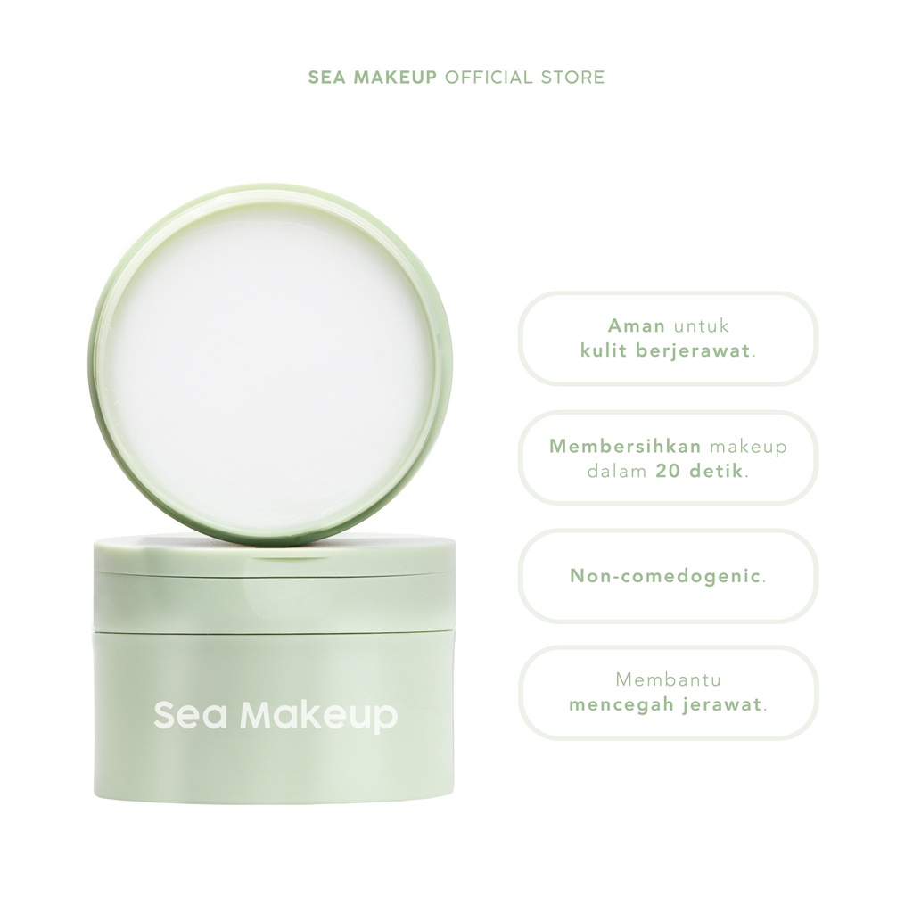 (BPOM) SEA MAKE UP Acne Butter Cleansing Balm