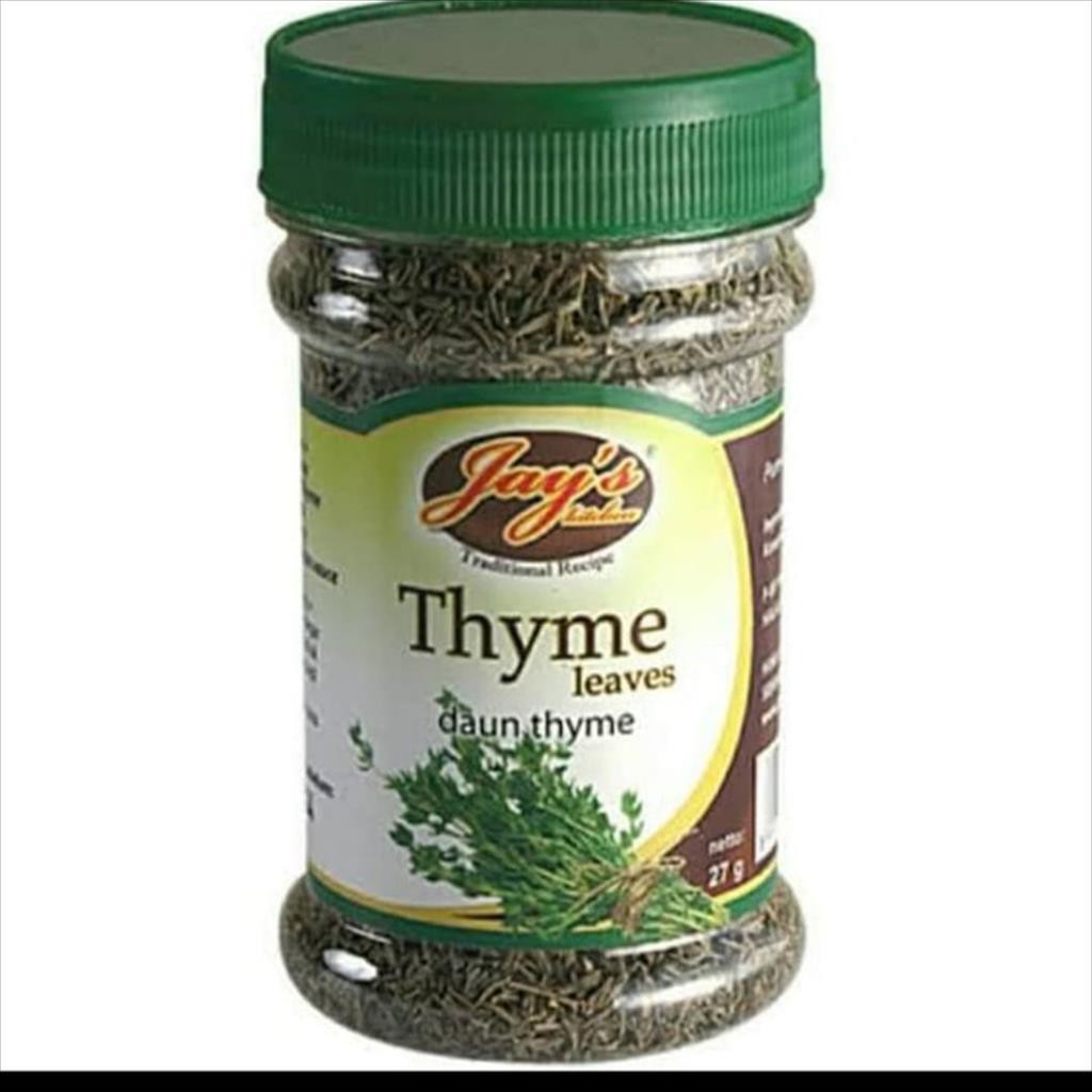 

Jays Thyme Leaves 27gram