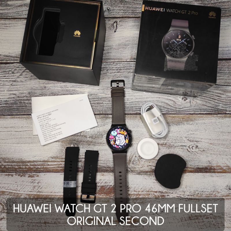 smartwatch Huawei GT 2 pro 46mm fullset original second