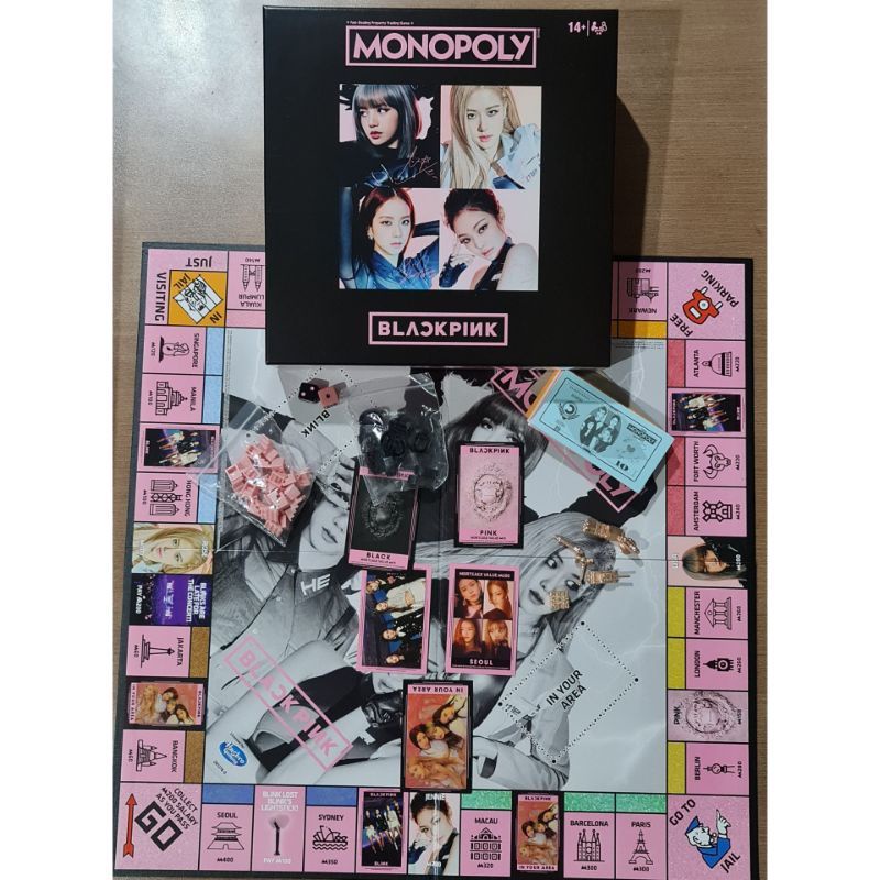 FULLSET SEALED BLACKPINK MONOPOLY (MOHON BACA DESKRIPSI)