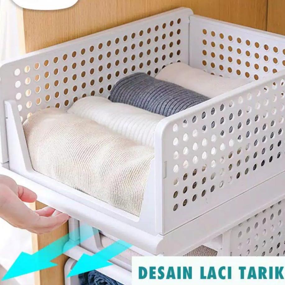 NEW RAK LACI STORAGE BOX SUSUN TEMPAT PENYIMPANAN BAJU|RAK BAJU SUSUN|BOX STORAGE WARNA|RAK MULTIFUNGSI K0229|RAK KOSMETIK SUSUN|RAK PAKAIAN SUSUN|RAK SUSUN SERBAGUNA