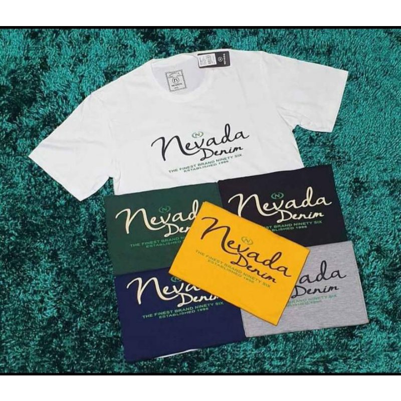 kaos Nevada cowok premium terbaru kaos cowok model kekinian kaos cowok cewek model terbaru