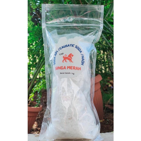Soda Api Bubuk 1 Kg/Caustic Soda/ Naoh