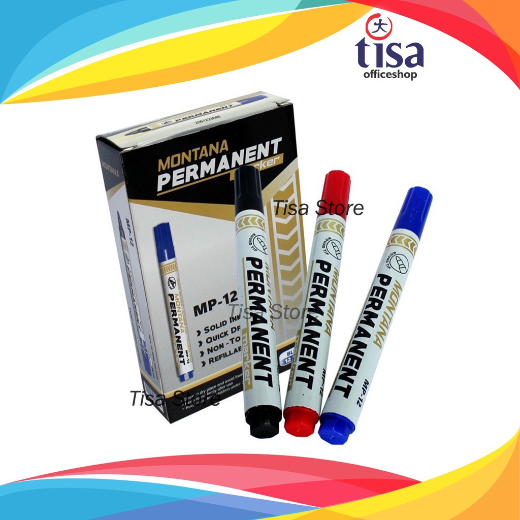 

Montana Spidol Permanent Marker MP-12 [1 pcs]