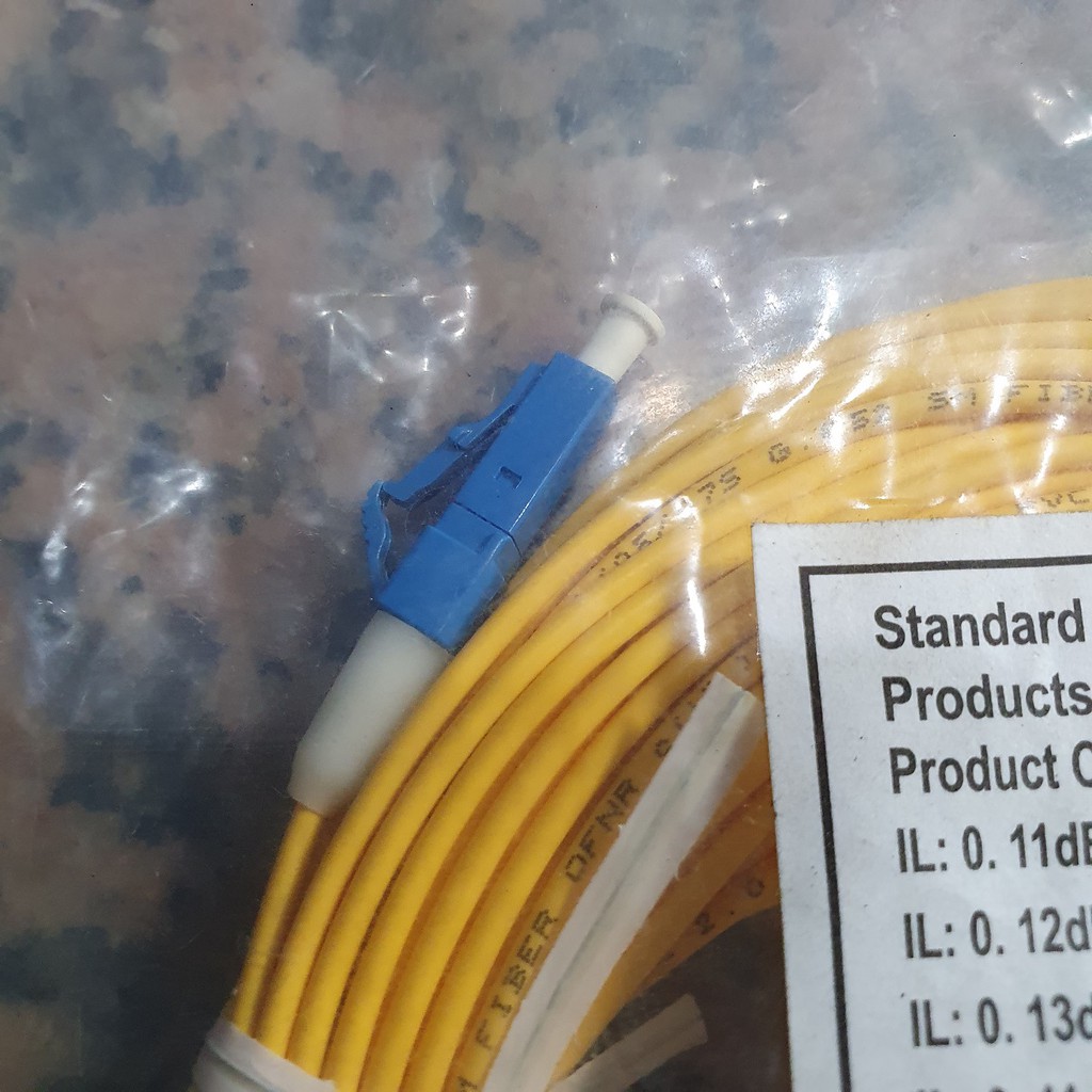 Patchcord 15m LC.PC - LC.PC  Patch Cord Fiber Optic Patchcore Simplex