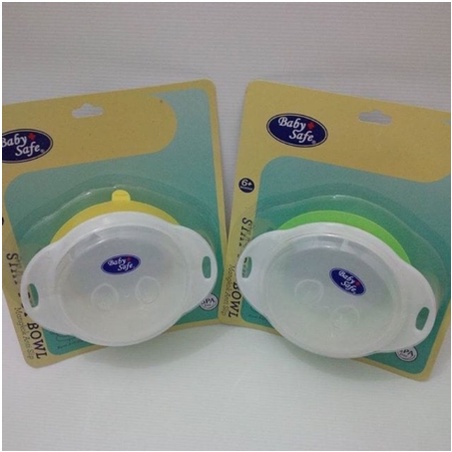 Baby Safe Stay Put Bowl Mangkok Bayi Alas Karet Anti Slip  BS353