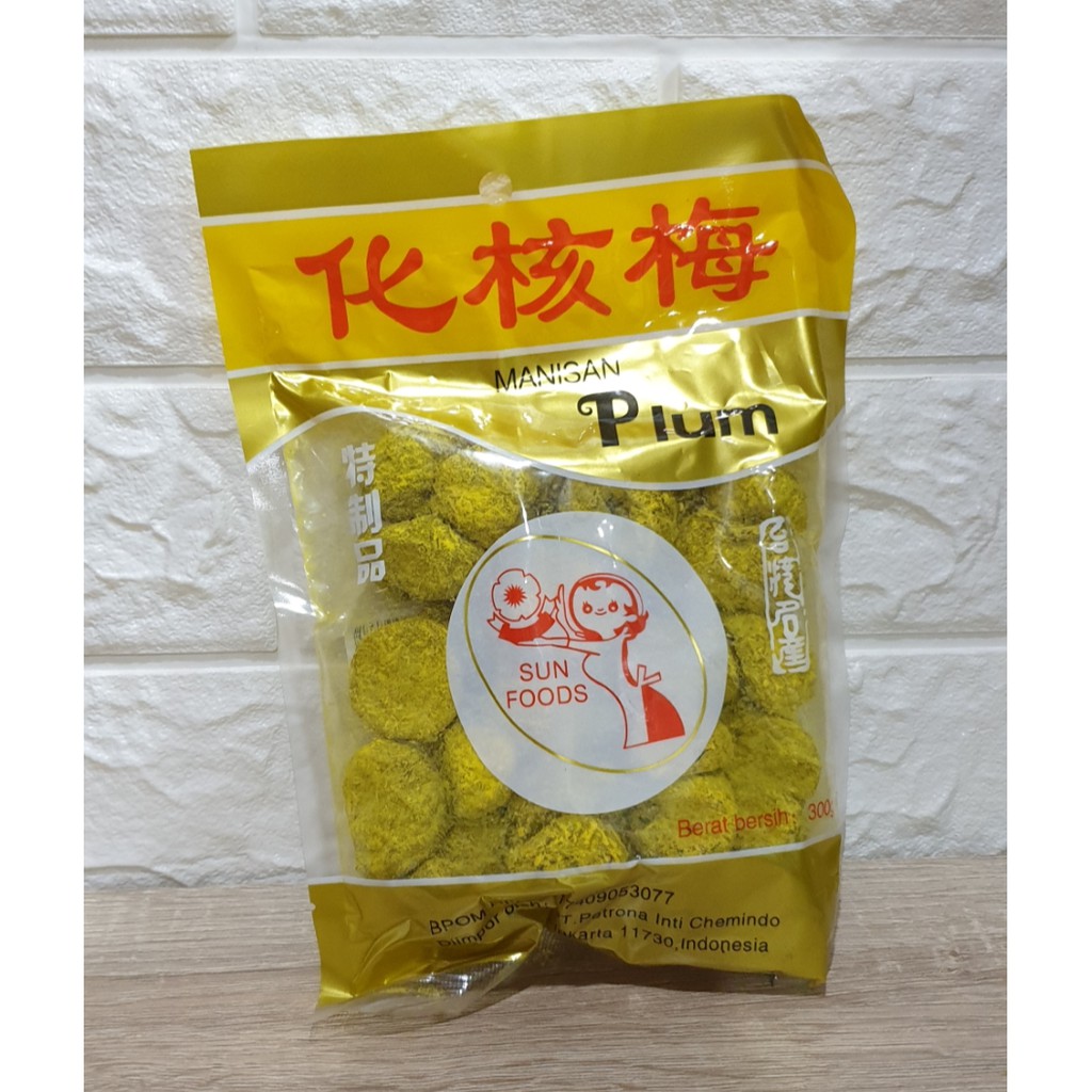 

SUNFOODS MANISAN PLUM 300 GRAM