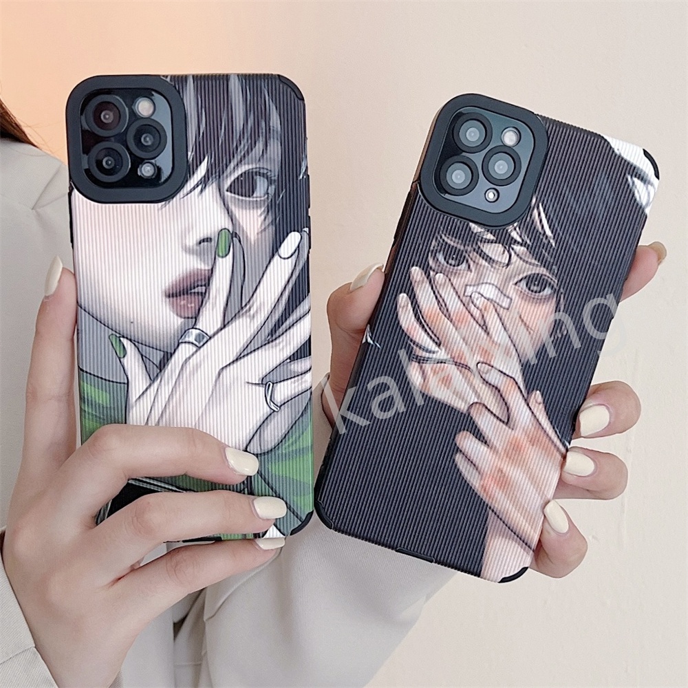 Case Desain Cold Girl Unik Untuk iPhone 13 12Pro 13promax 11pro 7plus i8