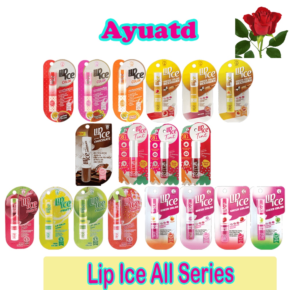 lip Ice All Seris Lip Balm/Sheer Color/ Beeswax/ Lip Color/ Lip Tint