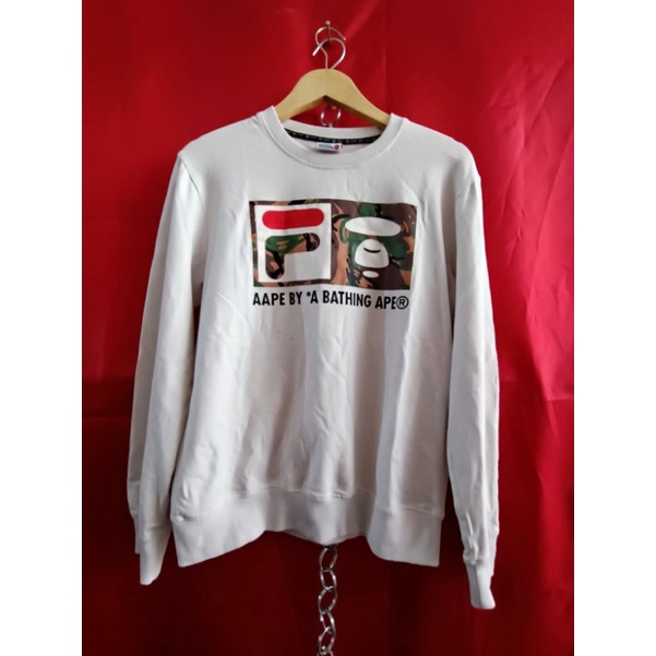 Crewneck Fila x AAPE
